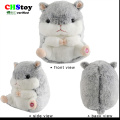 CHStoy #20B3057 factory custom Stuffed Custom Led Animals Hamster Plush Toy